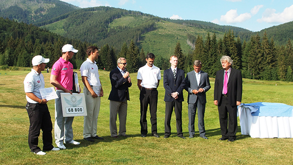 Stretnutie profesionálnych golfistov zo 6 krajín europy