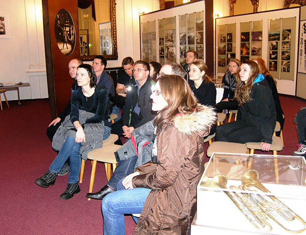 Pohľad na časť účastníkov v Hutníckom múzeu ŽP 